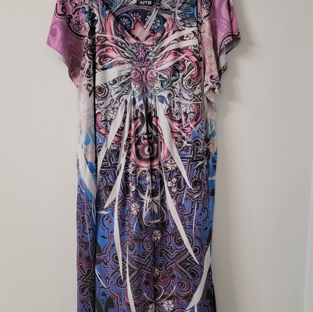 APT 9 silky shiny dress SIZE 1X